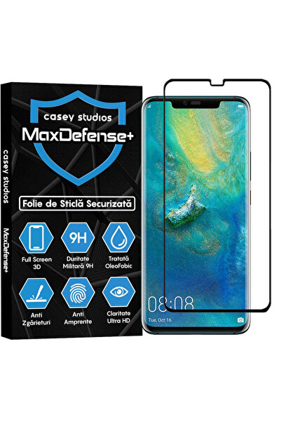 Casey Studios Folie Sticla Huawei Mate 20 Pro, Full Cover 3D, HD, Anti Zgarie...