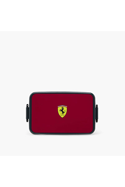 Ferrari Printed Lunch Box with Tray and Cutlery