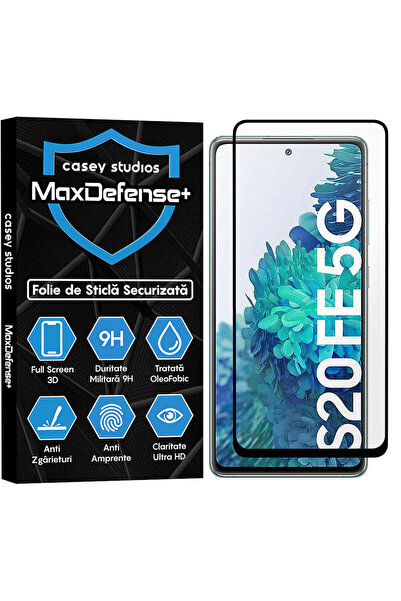Casey Studios Folie Sticla Samsung Galaxy S20 FE 2022, Full Cover 3D, Anti Zg...