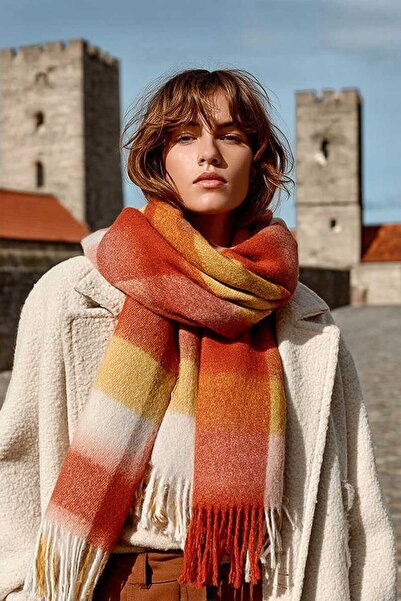 LAGRANZE Forest Breeze Women's Shawl Scarf