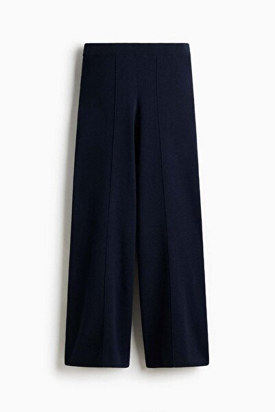 H&M Wide fine-knit trousers