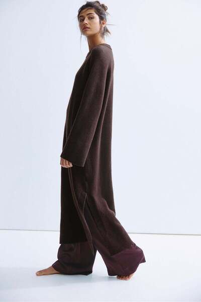 H&M Knitted maxi dress