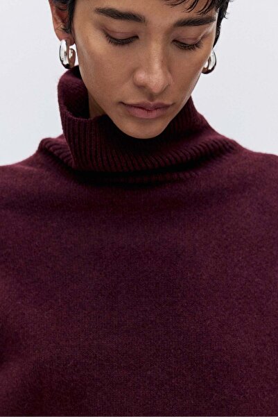 H&M Loose-fit polo-neck jumper