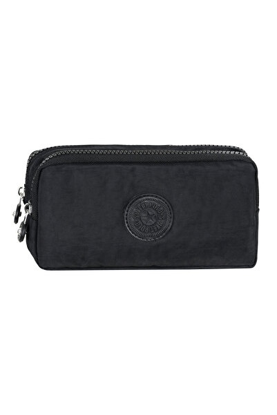 Waddell Licensed Crinkle Fabric Unisex Double Compartment Pen Holder Bag