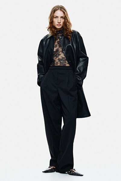 H&M بنطلون من مزيج الصوف