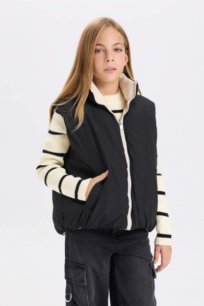 DeFacto Girl's Vest C4972A8/Bk27 Black