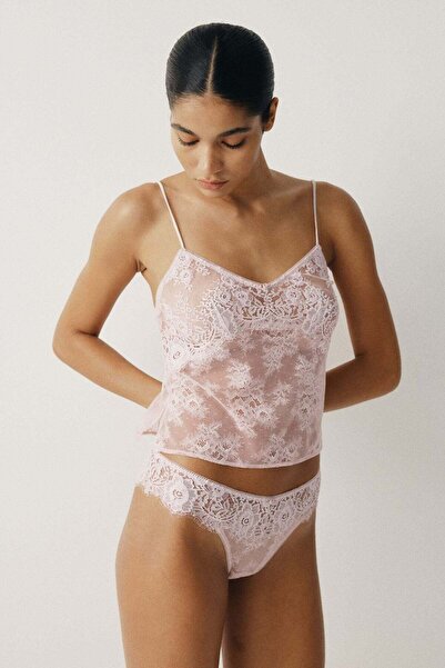 H&M 2-pack lace thong briefs