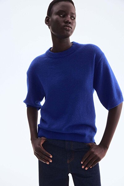 H&M تي شيرت محبوك