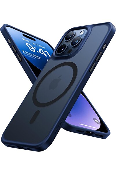 HYX جراب مغناطيسي مقاوم للصدمات لهاتف iPhone 15 Pro (متوافق مع MagSafe) - واق...