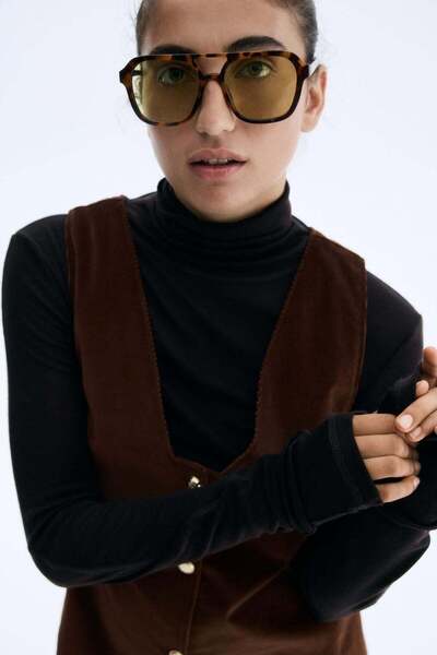 H&M Corduroy pinafore dress