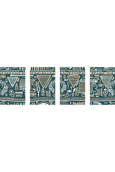 4Decor Set pictură pe pânză - Egipt - 160x60 cm