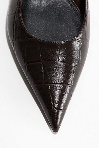 H&M Kitten-heeled pointed slingbacks