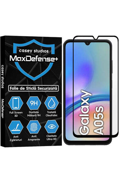 Casey Studios Folie de protecție Samsung Galaxy A05/A05s, Full Cover 3D, Anti...