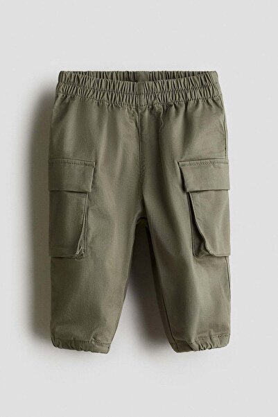 H&M Cotton cargo trousers