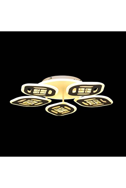 RFAN LED Chandelier, Model C94/5, with Remote Control, 3 Light Types, 150W, White