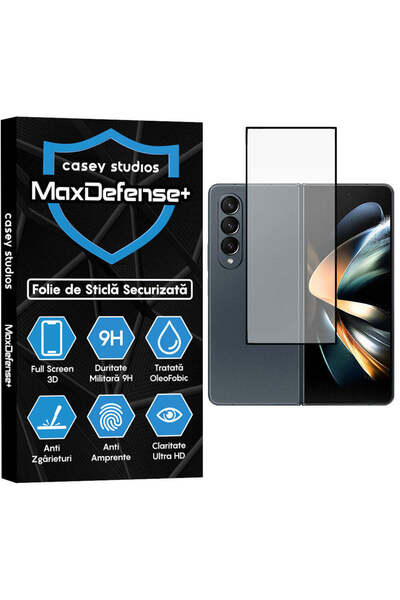 Casey Studios Folie de sticlă Samsung Galaxy Z Fold4, Acoperire completă 3D, ...