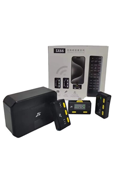 Generic SX 66 Mini Digital Karaoke Recording Lavalier Microphone