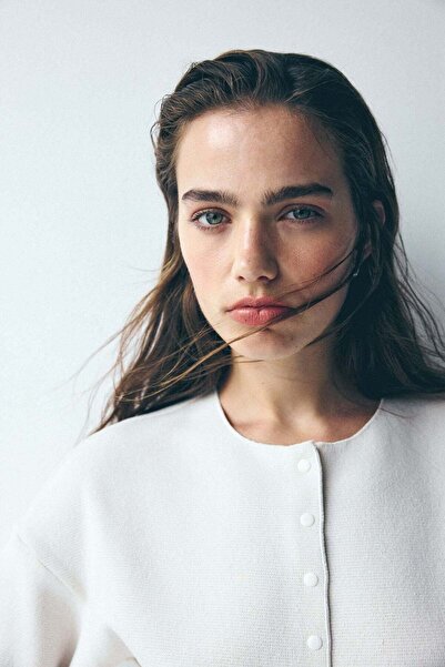 H&M Textured-knit cardigan