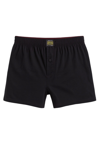 BRAINWEAR Erkek 6'lı Paket Klasik Düğmeli Havlu Bel Boxer Şort – Nefes Alabilen %100 Pamuk Kumaş