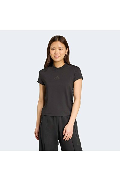 adidas Z.N.E. Women's Black T-Shirt (Jw7782)