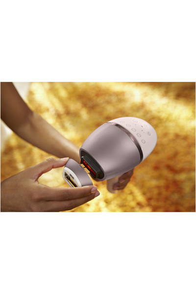 Philips Αποτριχωτική συσκευή IPL Lumea Seria 9900 BRI977/00, Senzor Smartskin, tehnologie SenseIQ, conectare la
