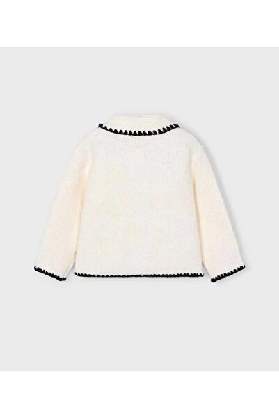 MAYORAL Girls' Knitted Jacket with Bowknot