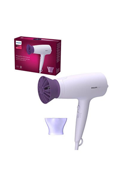 Philips Hair dryer BHD341/10, 2100W, Thermo Protect accessory, 3 temperature settings, 2 speeds