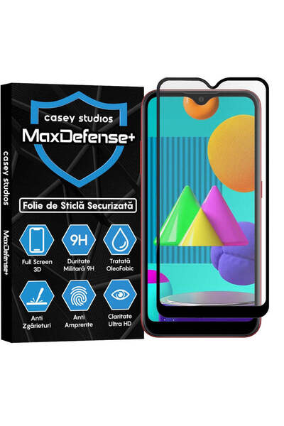 Casey Studios Folie Samsung Galaxy M01, Full Cover, Ultra HD, Anti Zgarieturi...