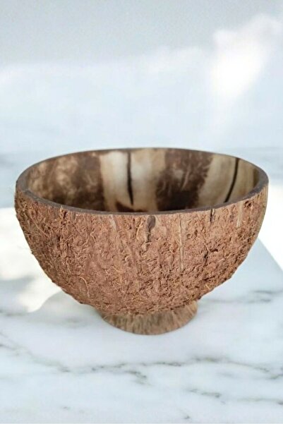Uretti Okay 5711 5476 Handmade Real Coconut Bowl / Natural Decorative Plate
