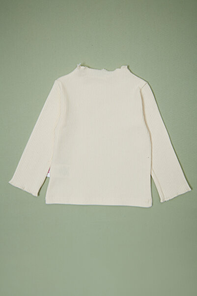 Fulla Moda 100% Cotton Daisy Embroidered Girls' 2-Piece Salopet Set