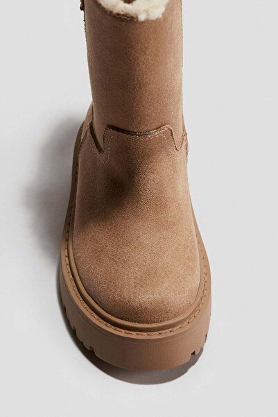 H&M Warm-lined calf-high boots