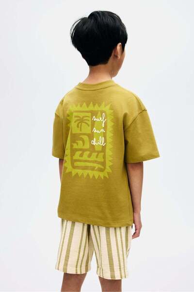 H&M Loose-fit printed T-shirt