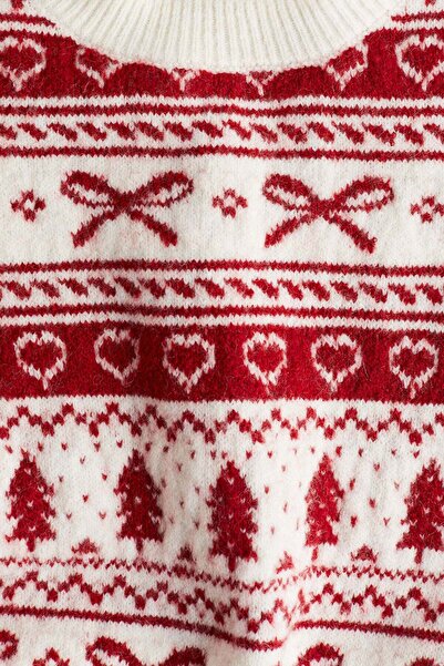 H&M Loose-fit motif-detail jumper