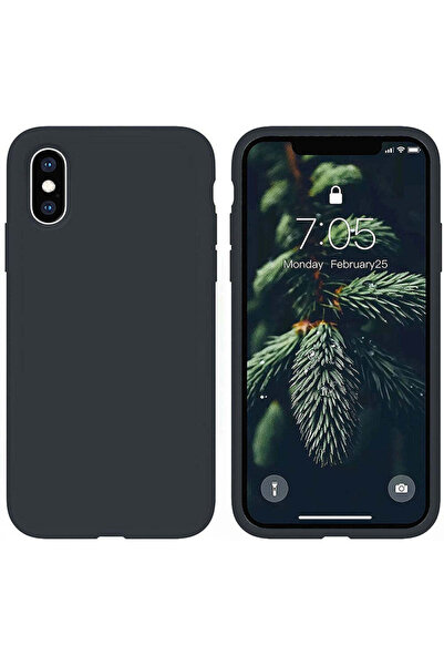 Casey Studios Husă silicon iPhone XS Max, cu microfibră, subțire, de protecți...
