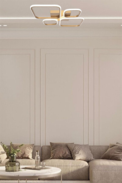 EYSHOP Modern Seperate Eskitme Model 3 Renk Led Avize Salon Mutfak Yatak Odası