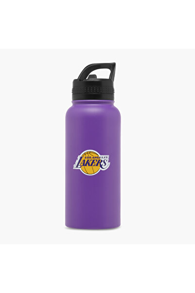 NBA Los Angeles Lakers Print Stainless Steel Water Bottle - 950 ml