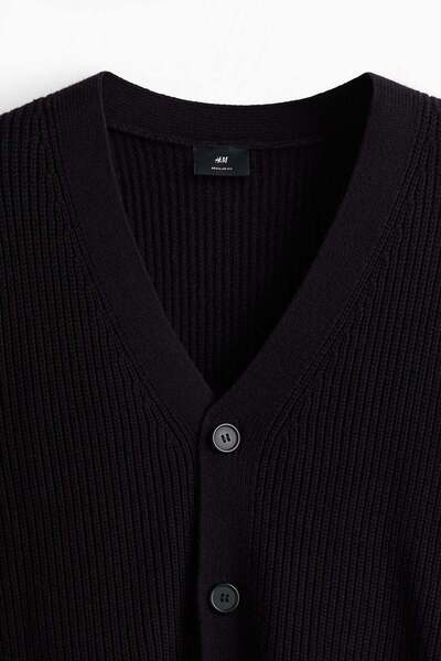 H&M كارديجان محبوك بقصّة عادية