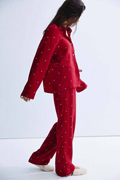 H&M Cotton muslin pyjamas