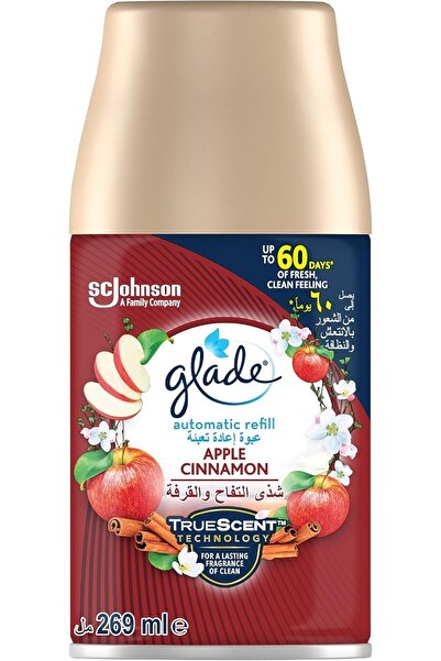 Glade Automatic Air Freshener Spray Refill with Apple Cinnamon Scent, 269ml