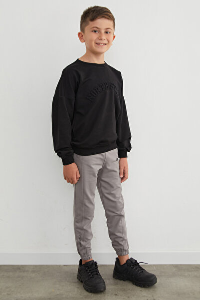 Fulla Moda North State Embossed Boys' Sweatshirt