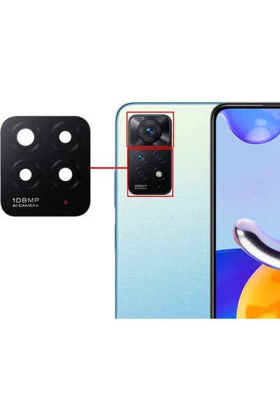 AXYA Xiaomi Redmi Note 11 Pro 4G Compatible Camera Lens Glass Small 2201116TG...