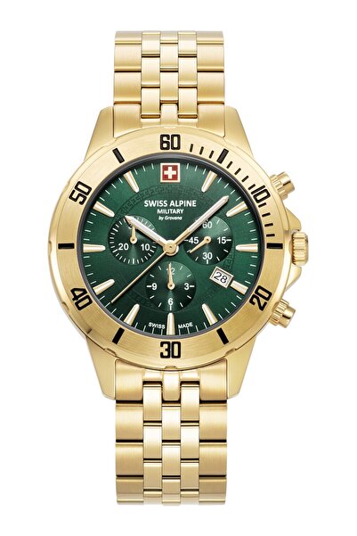 Swiss Alpine Military Mens Watch Swiss Military 7024.9114, Quartz, 44mm, 10ATM