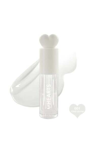 Hearts ملمع شفاه شفاف وممتلئ 001