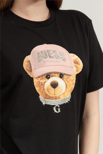 Guess Teddy Women's Active Regular Fit T-Shirt