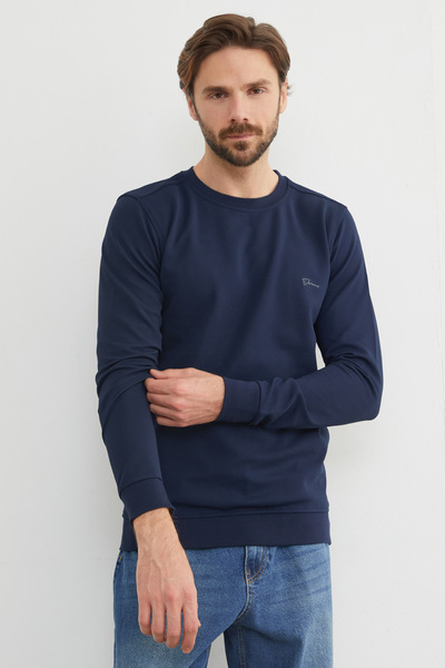 Fulla Moda Велосипедна кофта з рельєфним написом на комірі, сезонна