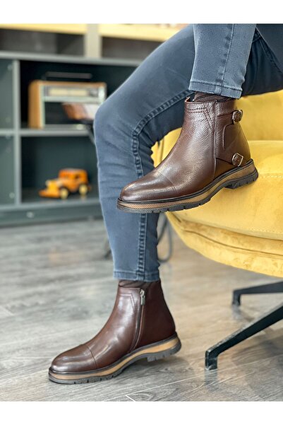MOR KUNDURA Genuine Leather Daily Use Men's Boots