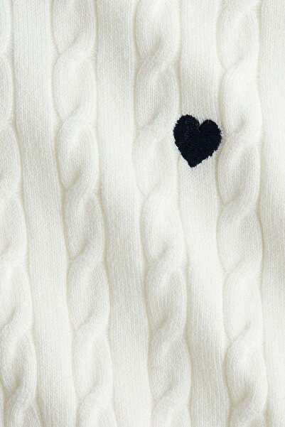 H&M سترة محبوكة بالكابل