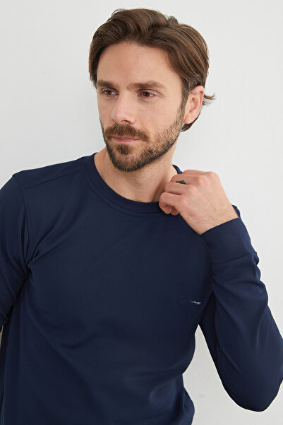 Fulla Moda Велосипедна кофта з рельєфним написом на комірі, сезонна