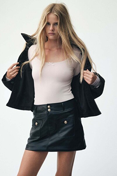 H&M قميص جيرسي مضلع