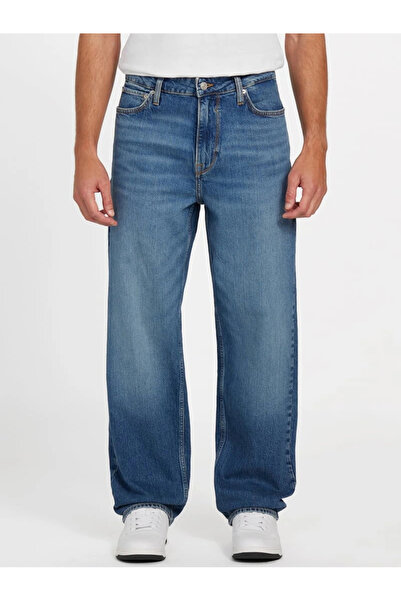 Guess Jett Men's Blue Loose Fit Jean M5Ba0Pd4K30-Flxi